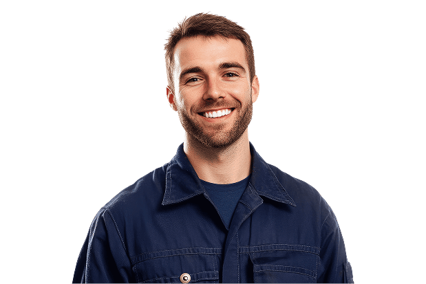 Smiling recruitment consultant in casual jacket for New Resource Recruitment.